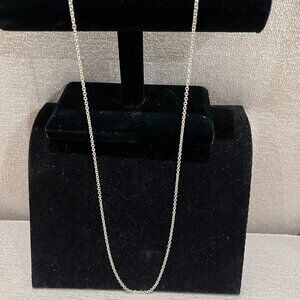 Authentic TIFFANY Chain Silver 30" Chain 1.5mm Thick